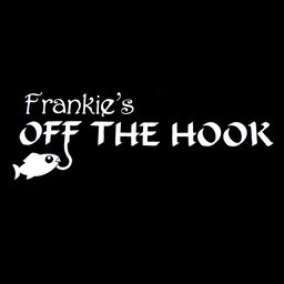 frankies off the hook fish & chips logo.